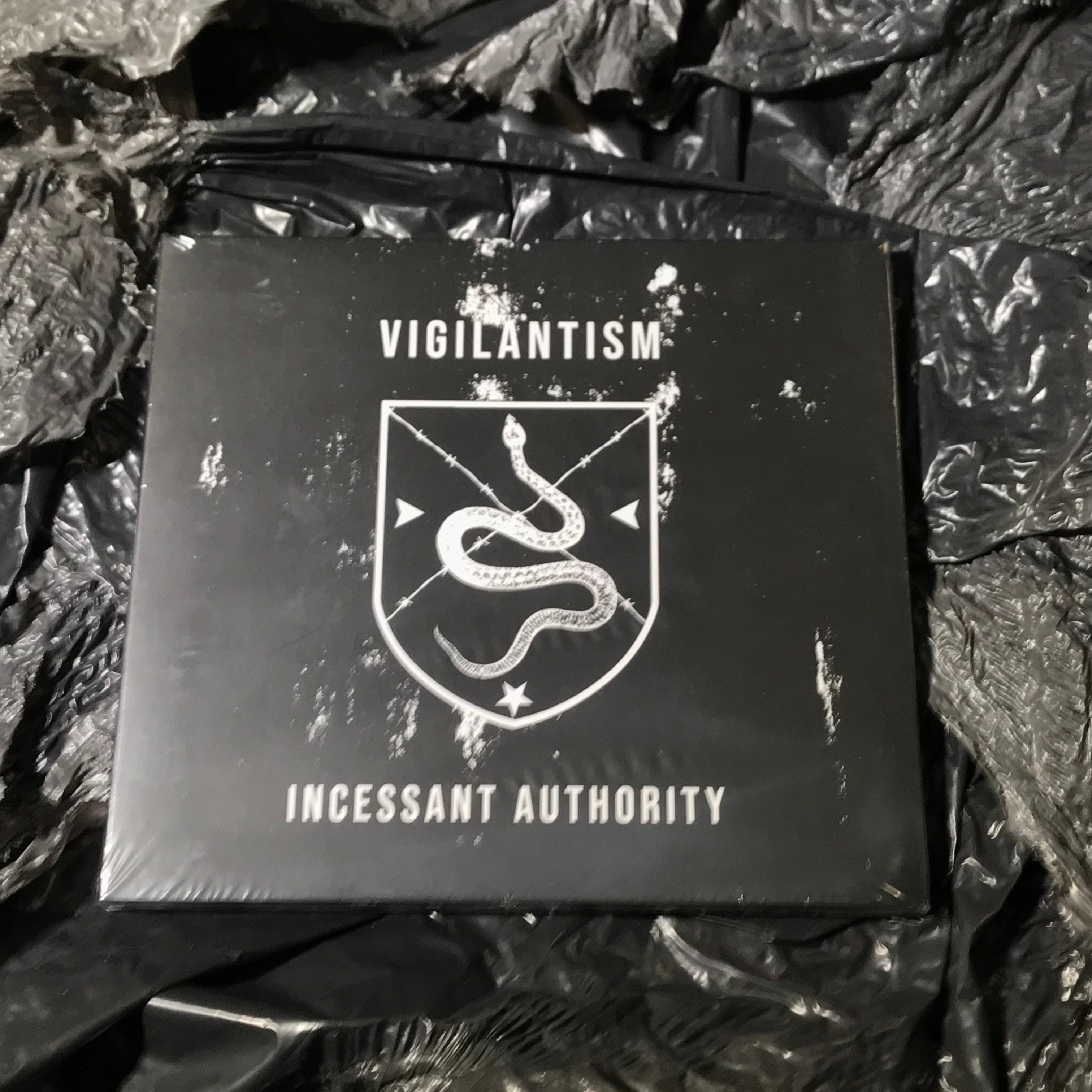 Vigilantism "Incessant Authority" CD