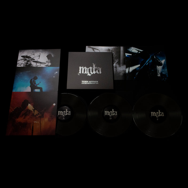 Mgła "Torn Aether - live recordings 2013-2022" 3LP boxset